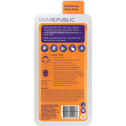 Skin Republic Niacinamide Sheet Mask 25ml