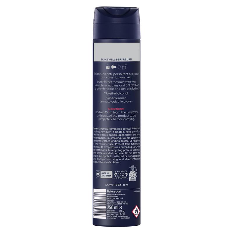 NIVEA MEN Deodorant Aerosol Intense Protection Sport 250ml