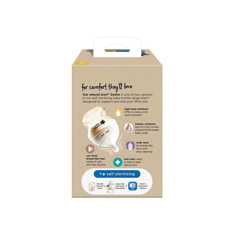 Tommee Tippee Natural Start 150ml PPSU Bottle Slow Teat