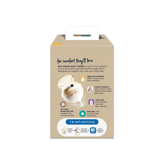 Tommee Tippee Natural Start 150ml PPSU Bottle Slow Teat