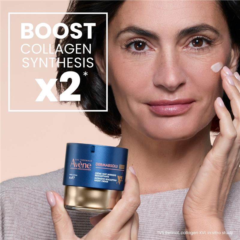 Avene Dermabsolu Intensive Reshaping Night Cream 40ml - Nighttime Anti-Aging Treatment