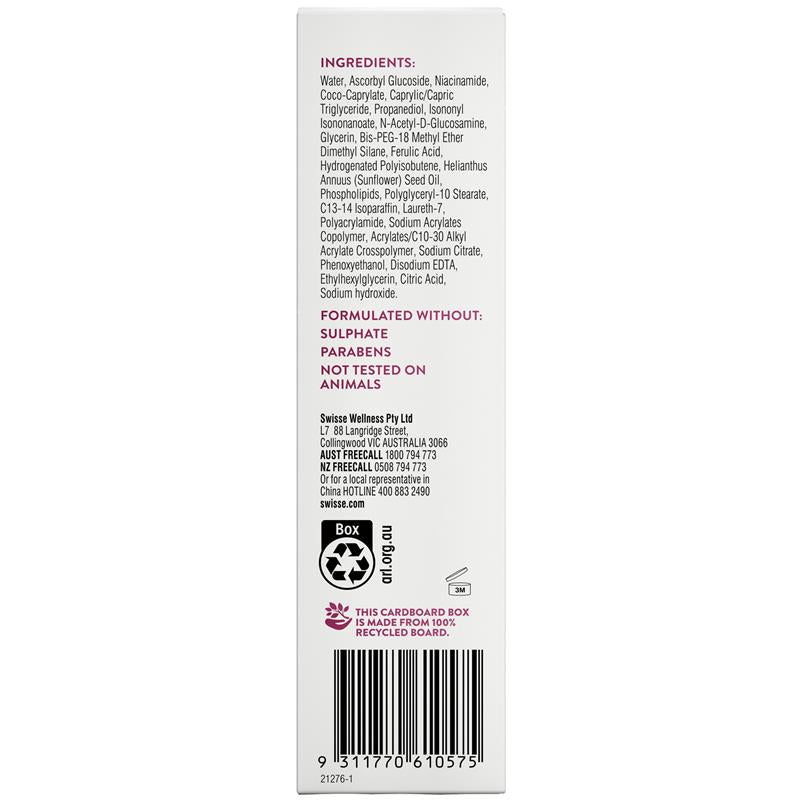 Swisse Skincare Vitamin C 5% Niacinamide 5% Brightening Day Cream 50ml