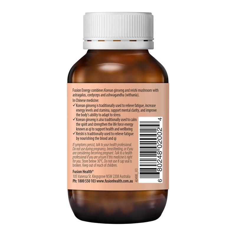 Fusion Energy 60 Tablets