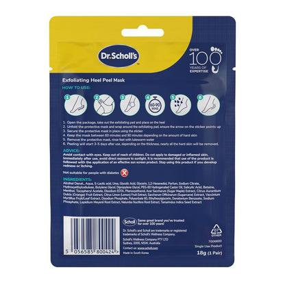 Dr.Scholls Exfoliating Heel Peel 1 Pair