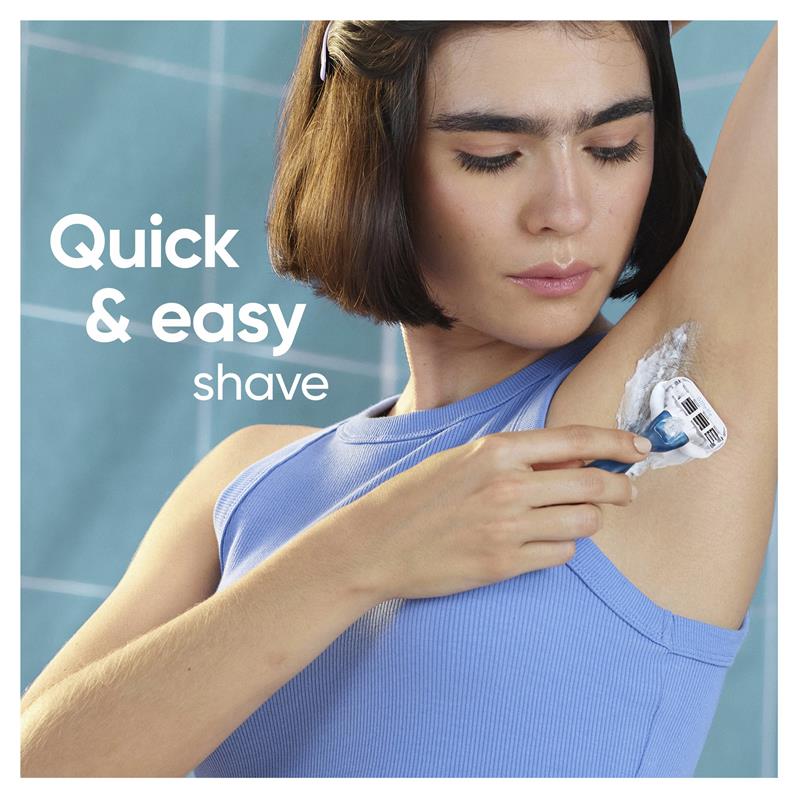 Gillette Venus Smooth Women's Razor Blade Refills 8 Pack - Effortless Shaving