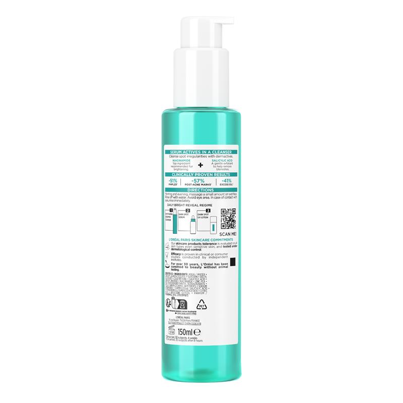 L'Oreal Paris Bright Reveal Dark Spot Cleanser 150ml