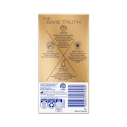 Durex Invisible Wide Fit Condoms 10 Pack