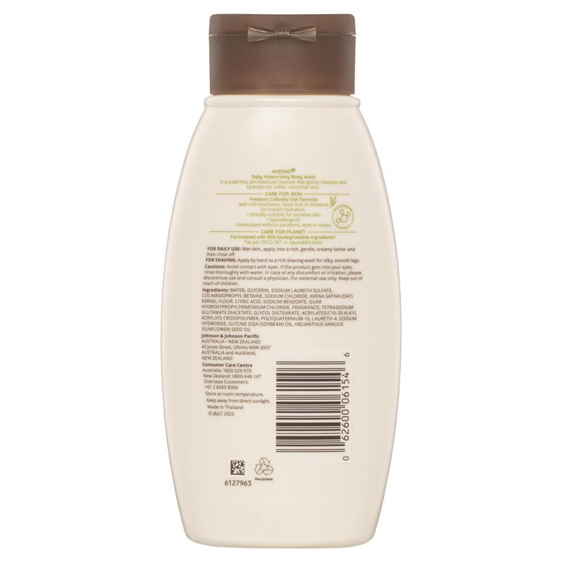 Aveeno Daily Moisturizing Body Wash for Sensitive Skin, 354ml