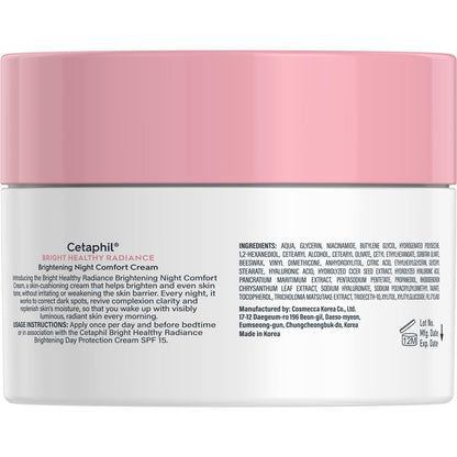 Cetaphil Bright Healthy Radiance Brightening Night Comfort Cream 50g