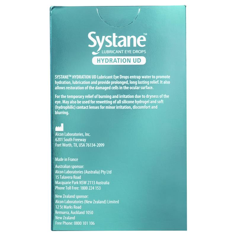 Systane Hydration Unit Dose Preservative Free 30 x 0.7ml