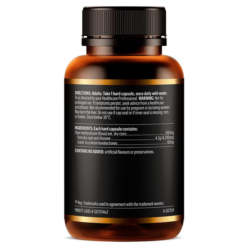 GO Healthy Kava 4200 60 Hard Capsules