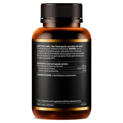 GO Healthy Kava 4200 60 Hard Capsules