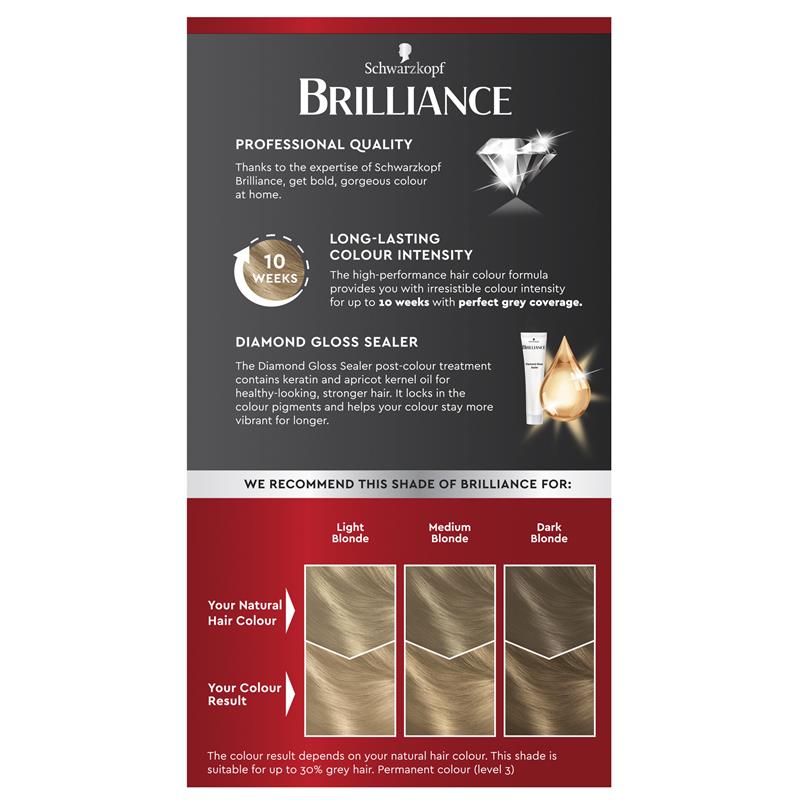 Schwarzkopf Brilliance 25 Timeless Blonde