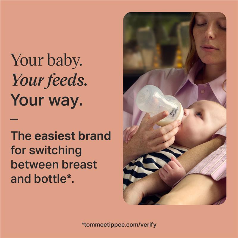 Tommee Tippee Natural Start 260ml PP Decorated Bottles 2 Pack