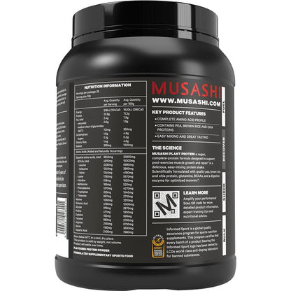 Musashi Plant Protein Vanilla - 900g