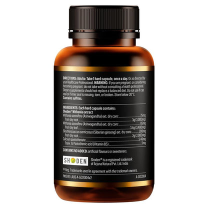 GO Healthy Ashwagandha Plus Stress & Energy 60 Hard Capsules