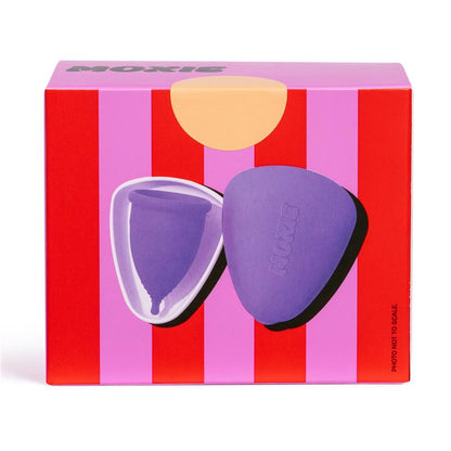 Moxie Menstrual Cup with Purse-worthy Pod Regular