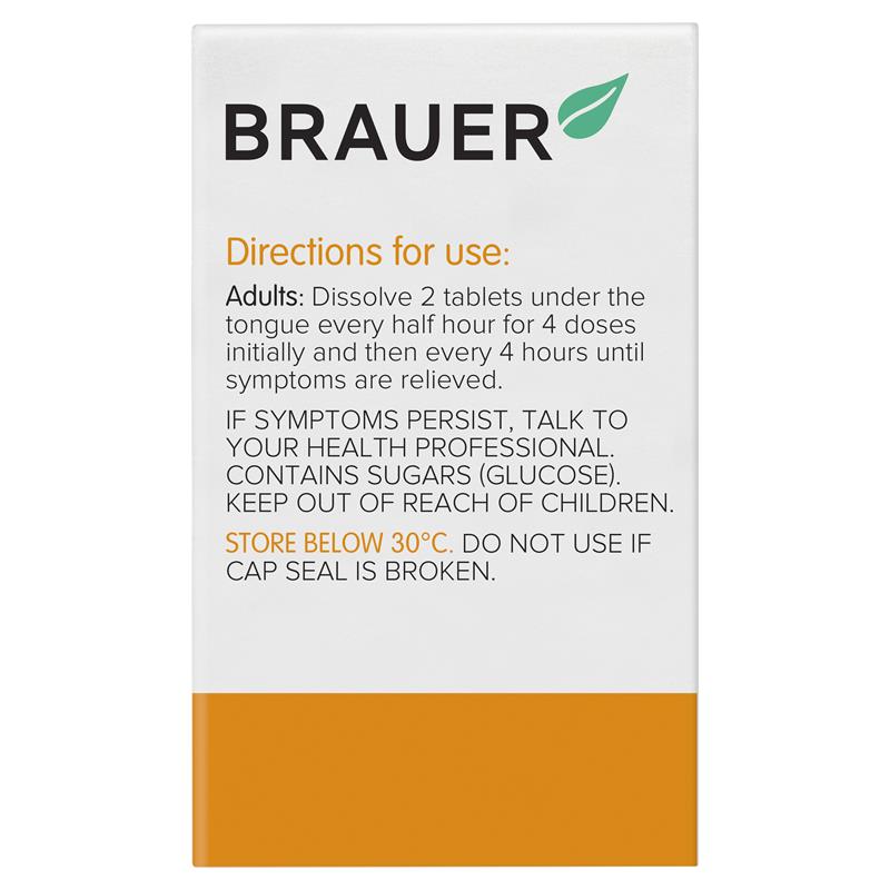 Brauer Arnicaeze 60 Tablets - Natural Muscle Pain Relief