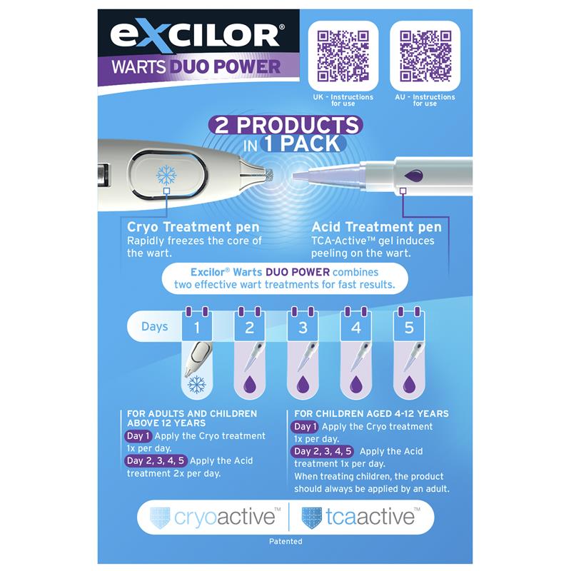 Excilor 2 In 1 Warts Treatment 10ml
