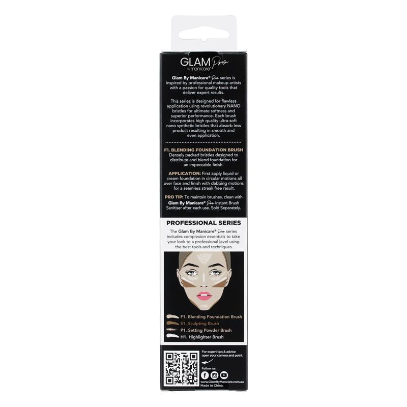 Glam By Manicare Pro F1. Blending Foundation Brush