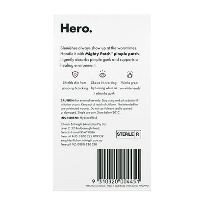 Hero Mighty Patch Duo 12 Pack - Day and Night Pimple Treatment