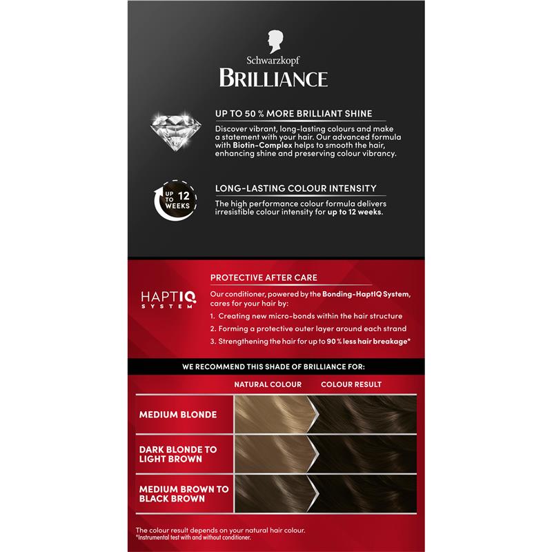 Schwarzkopf Brilliance L75 Brown Sugar