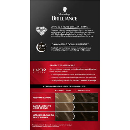 Schwarzkopf Brilliance L75 Brown Sugar