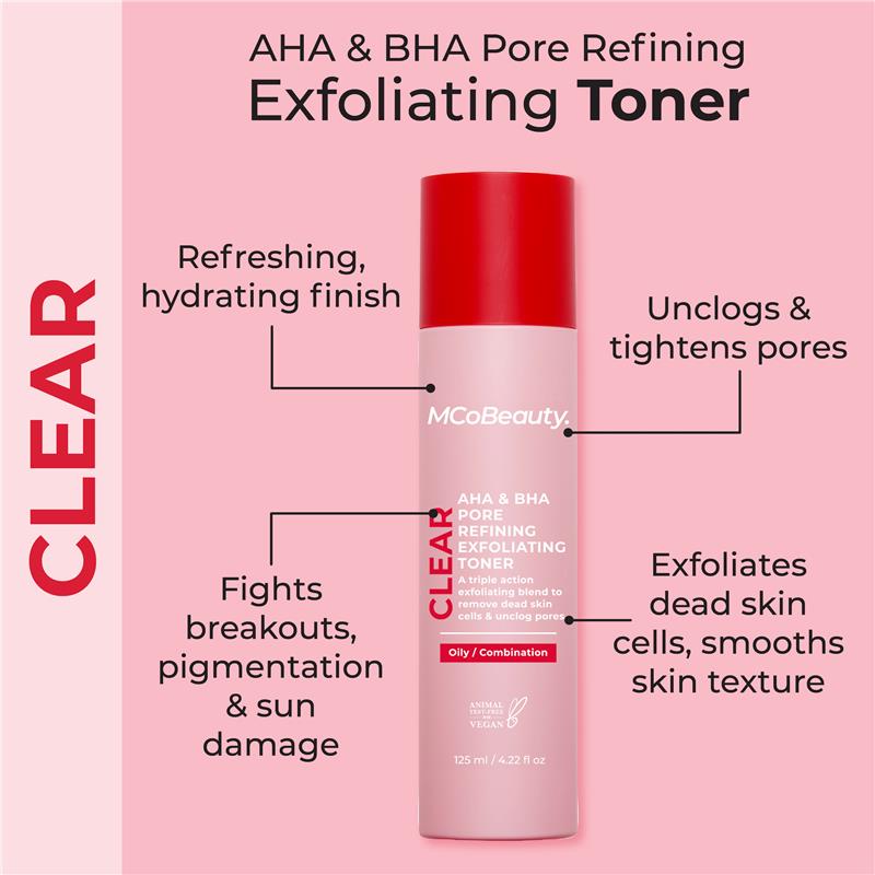 MCoBeauty AHA/BHA Pore Refining Toner