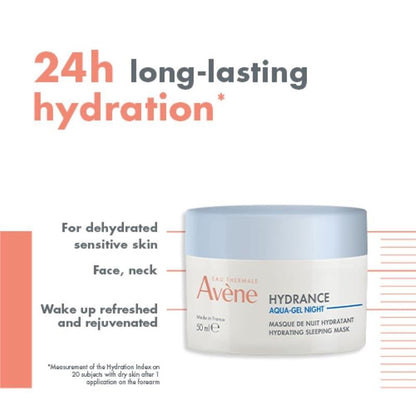 Avene Hydrance Hydrating Sleeping Mask 50ml - Night moisturiser for dehydrated skin