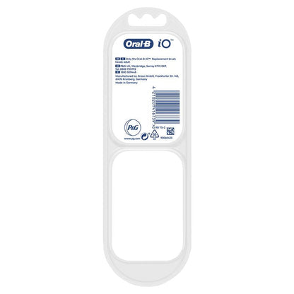 Oral-B iO Specialized Clean Brush Heads - White (2 Pack)