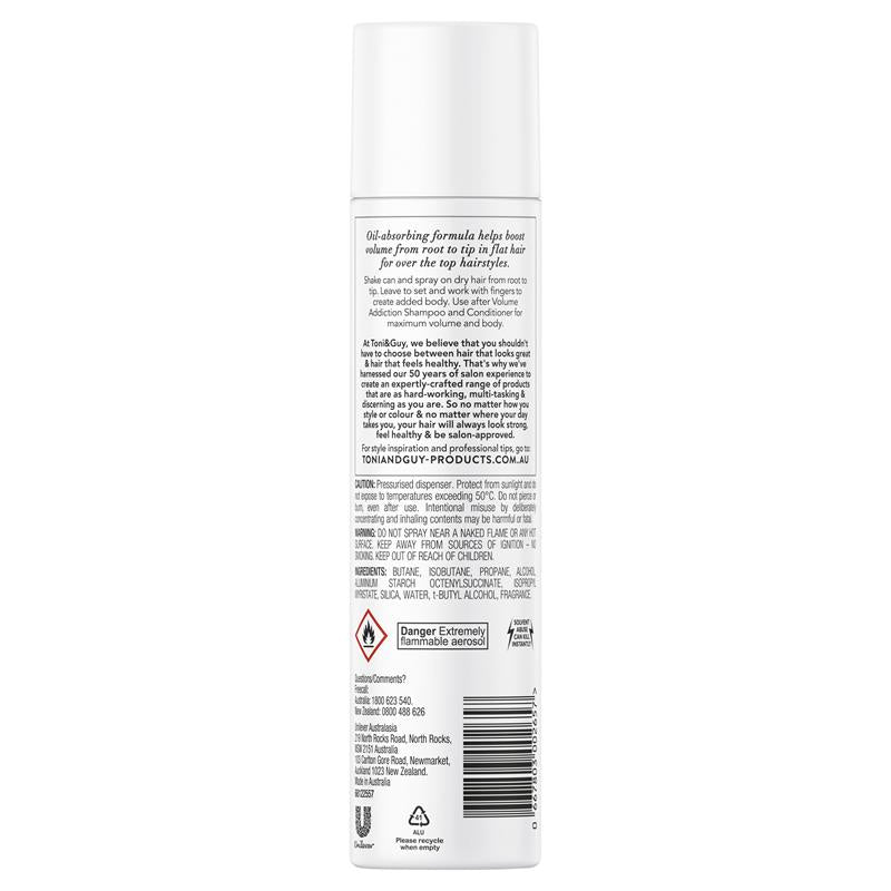 Toni & Guy Glamour Sky High Dry Shampoo - 250ml