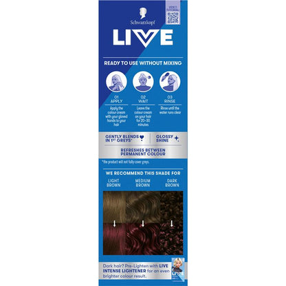 Schwarzkopf LIVE Colour Blueberry Semi Permanent 75ml
