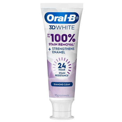 Oral-B 3D White Lasting Enamel Strong Toothpaste - 95g