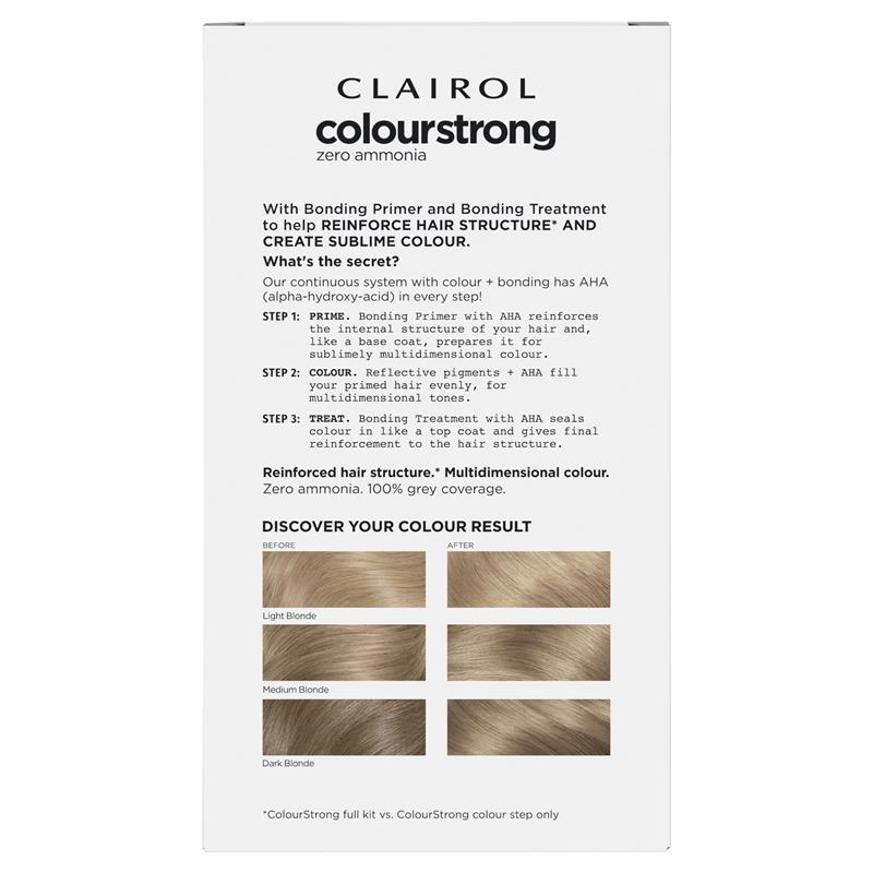 Clairol Colour Strong 10.1 Extra Light Ash Blonde - Vegan Permanent Hair Colour