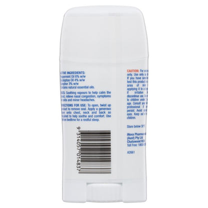 Demazin Chest Rub Stick 40g - Natural Relief for Cold Symptoms