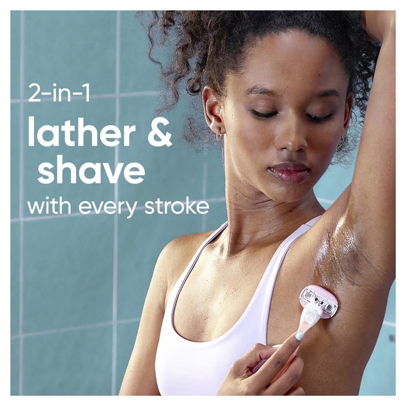 Gillette Venus Comfortglide Breeze Women's Razor Blade Refills 8 Pack - Luxurious Shaving Experience