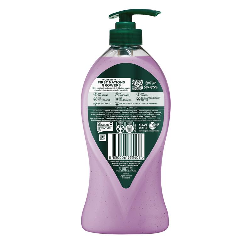 Palmolive Skin Food Body Wash Cream with Davidson Plum 750ml