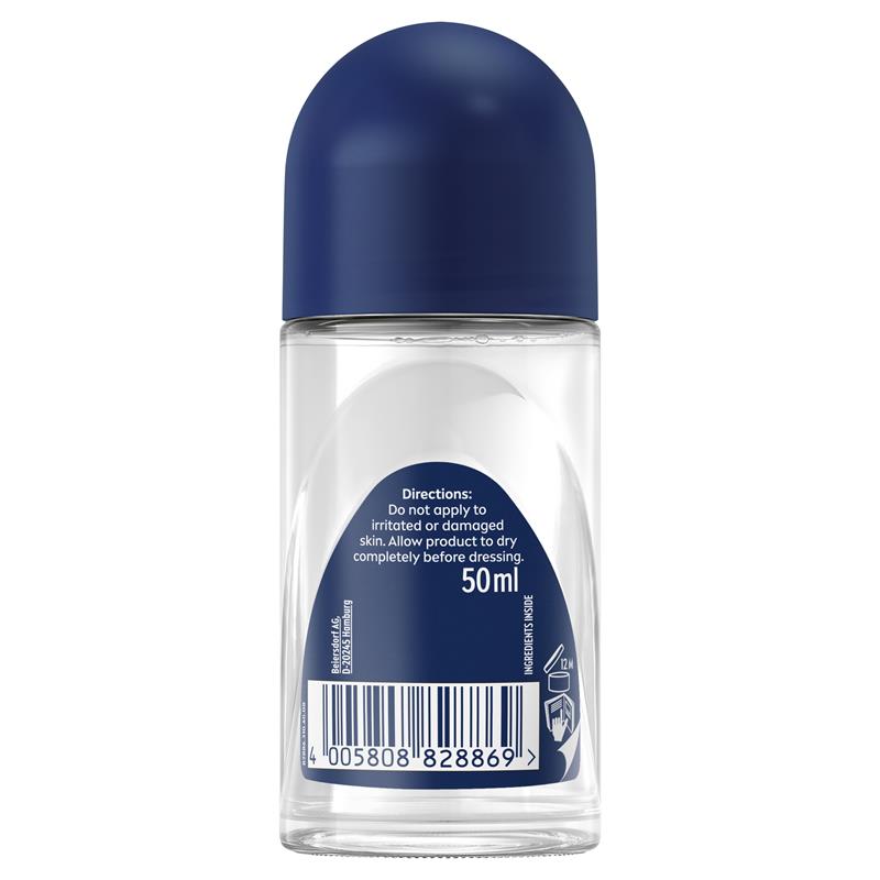NIVEA MEN Deodorant Roll On Cool Kick 50ml for Long-Lasting Freshness