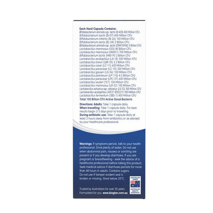 Bioglan Platinum Probiotic 100 Billion 30 Capsules