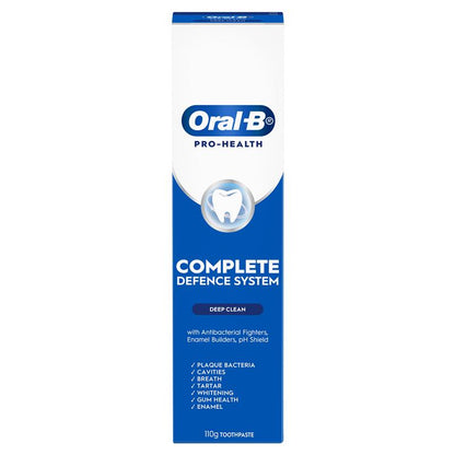 Oral-B Pro Health Advanced Deep Clean Toothpaste 110g - Mint Freshness
