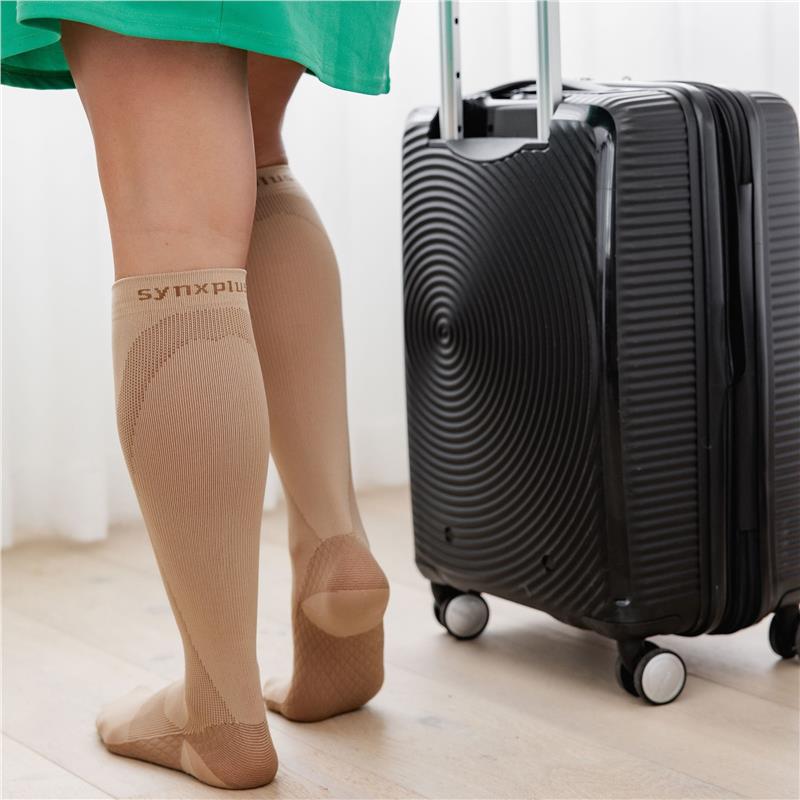 Synxplus Flight & Recovery Socks Beige Large