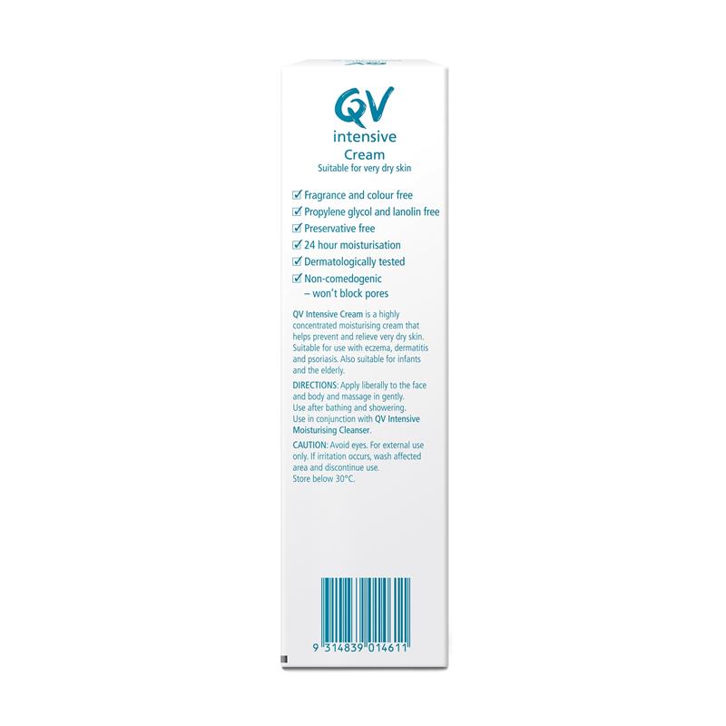 QV Intensive Cream - 100g for Extremely Dry Skin