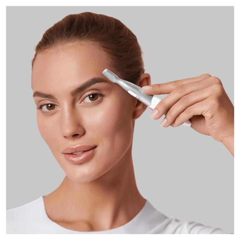 Braun FG1106 Mini Precision Eyebrow Trimmer with 5mm Comb, Portable