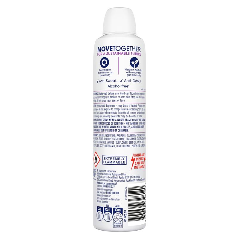 Rexona Women Classic 250ml Antiperspirant Deodorant - 48h Protection