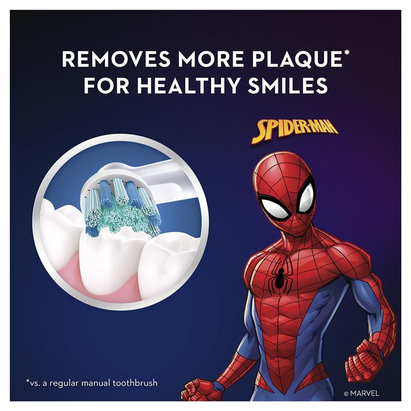 Oral-B Vitality Kids Electric Toothbrush - Spiderman Design