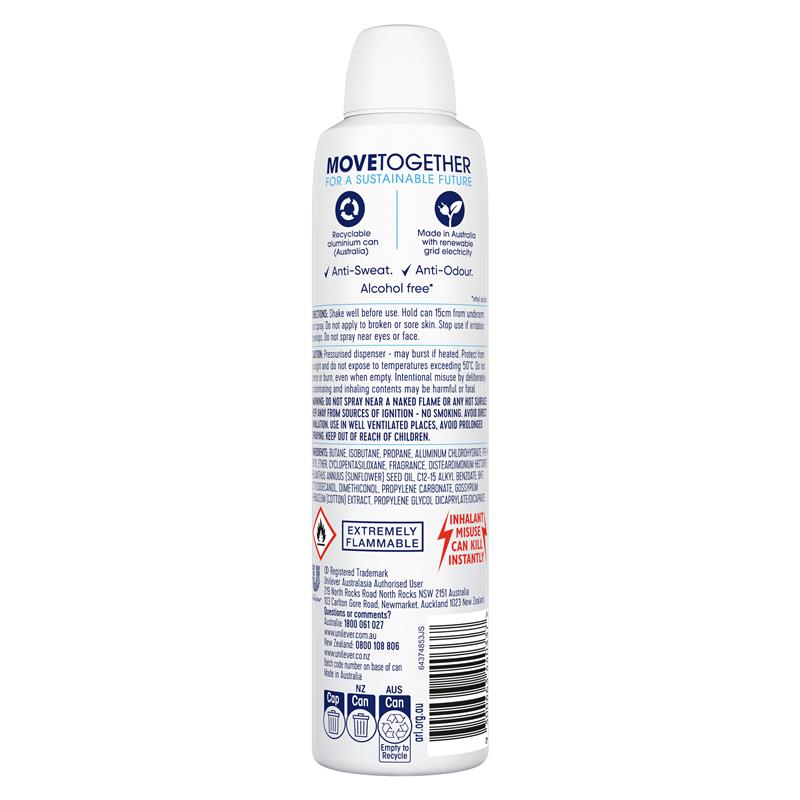 Rexona Women Cotton Dry Antiperspirant Deodorant 250ml