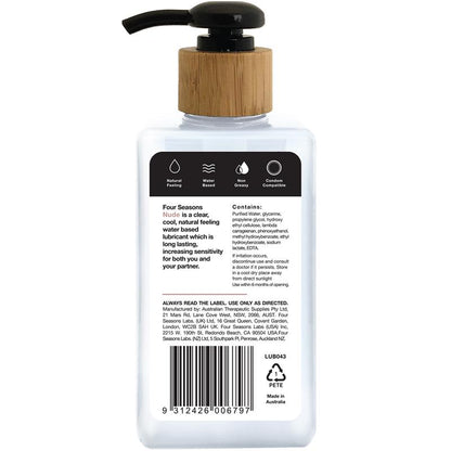 Four Seasons Nude Water-Based Lubricant 200mL