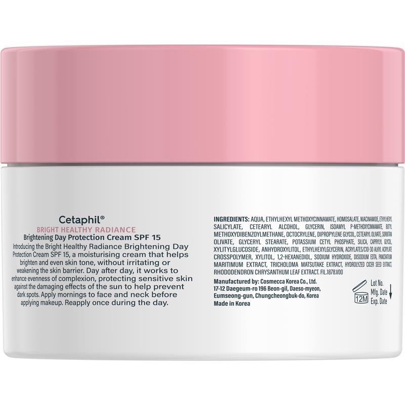 Cetaphil Bright Healthy Radiance Brightening Day Protective Cream SPF15 50g