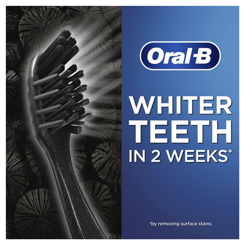 Oral-B Charcoal Cross Action Toothbrush - All in One, 5 Pack