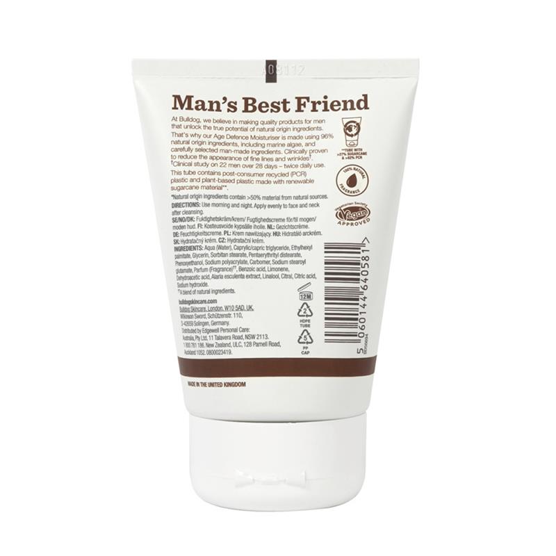 Bulldog Skincare for Men Age Defence Moisturiser 100ml